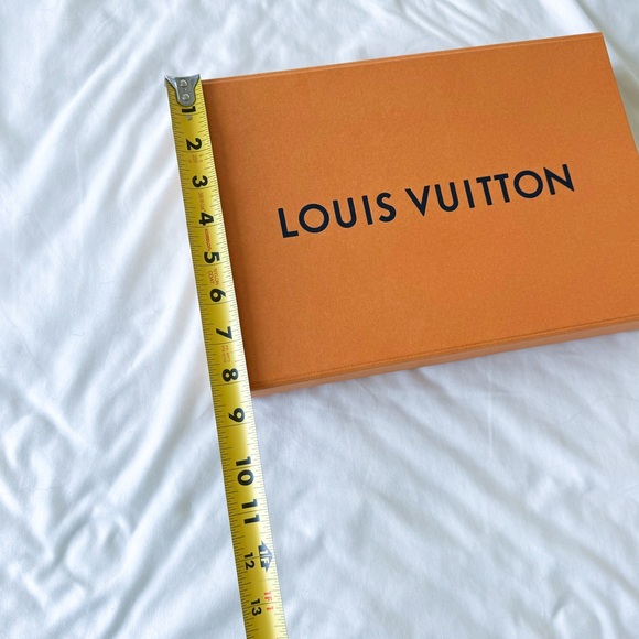 Authentic empty Louis Vuitton gift box 12” L x 2 1/4” H x 8” W - Picture 2 of 4